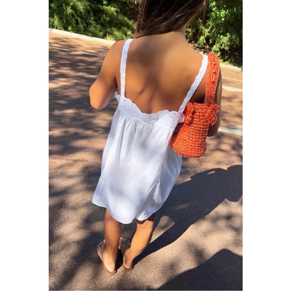 Laneway the Label Immy Mini Dress in Ivory - Picture 3 of 10